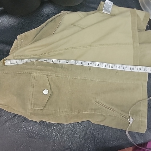 Talbot's woman stretch size, small Corduroy button jacket. - Picture 3 of 6